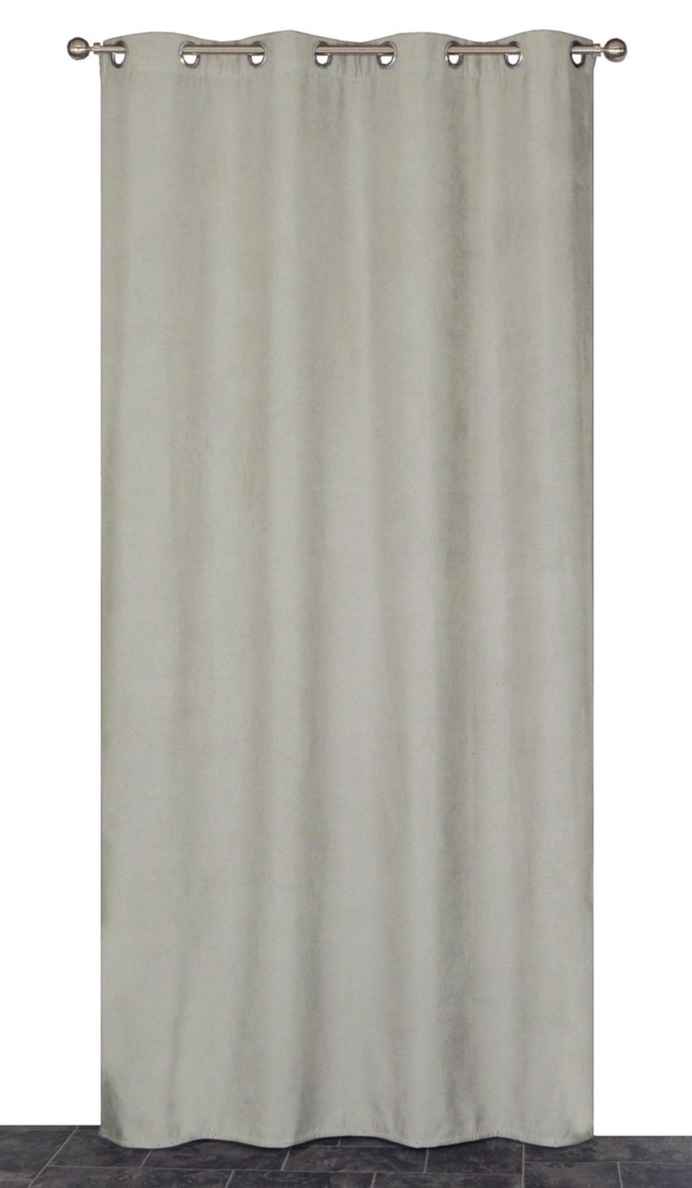Rideau thermique gris 140x240cm - DYLREV