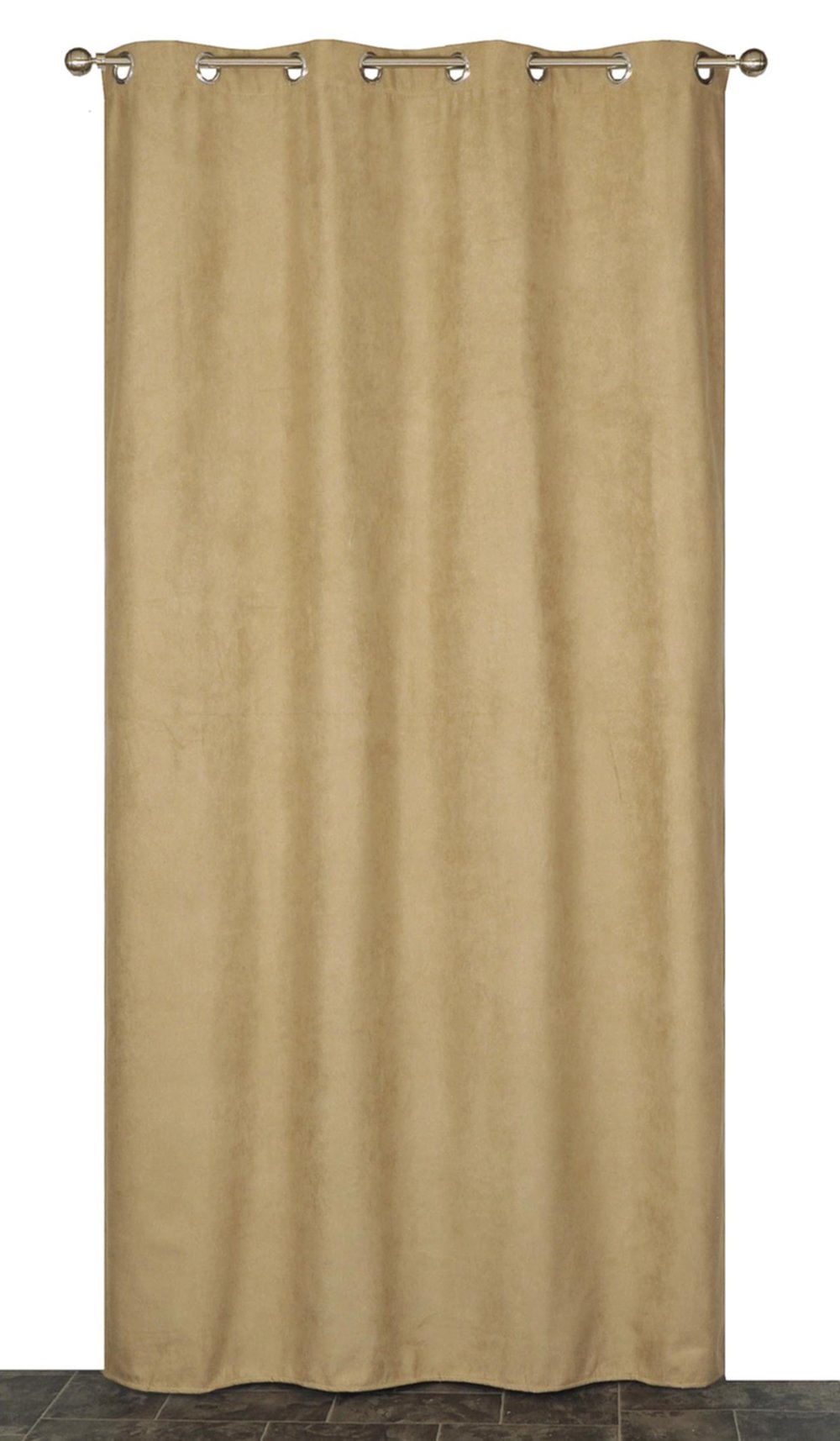 Rideau thermique taupe 140x240cm - DYLREV