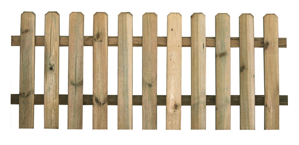 Clôture plate en pin 80X180CM - FOREST STYLE 
