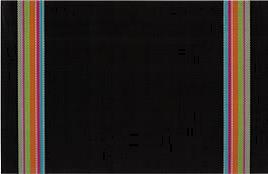 Set de table métal look noir 43X30 -CORYL
