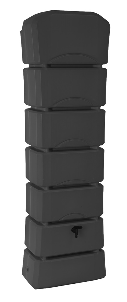 Récupérateur eau de pluie mural 300L Latitude anthracite - BELLI