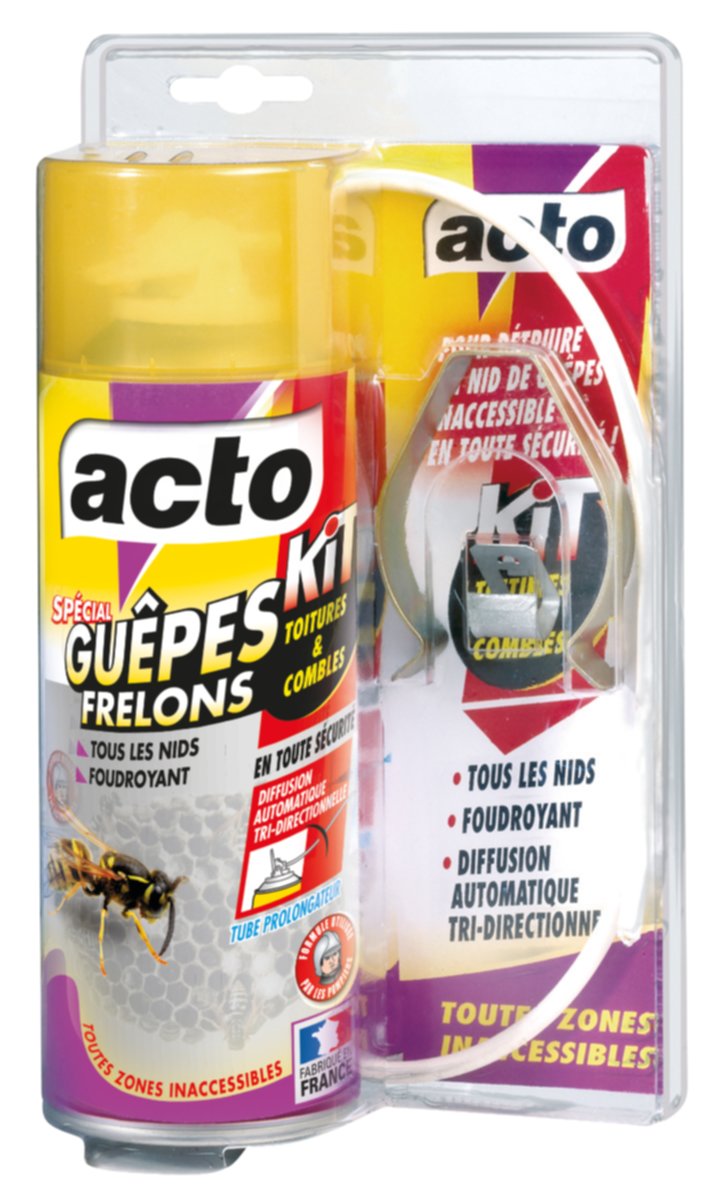 Kit Toiture et Combles Spécial Guêpes Frelons