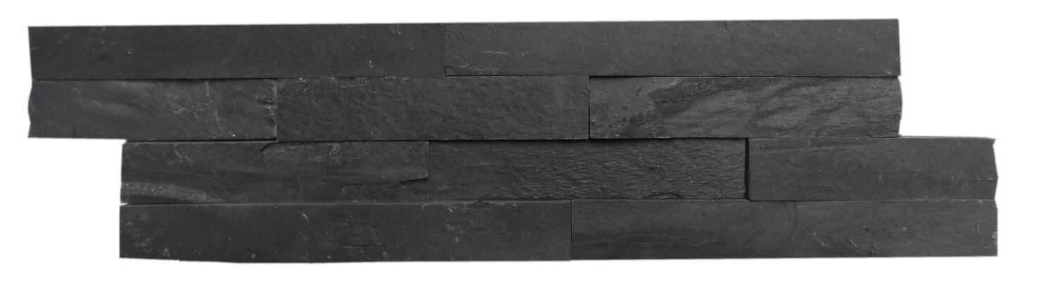 Plaquette Parement Pierre Naturelle Natimur Black - MODULO