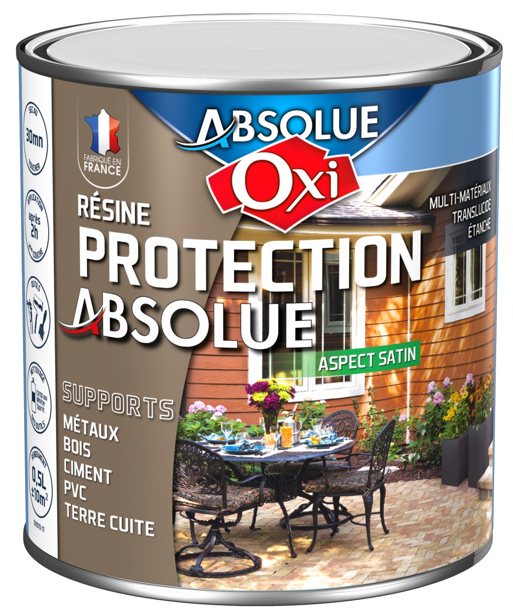 Résine Protection Absolue Satin 0,5L - OXI