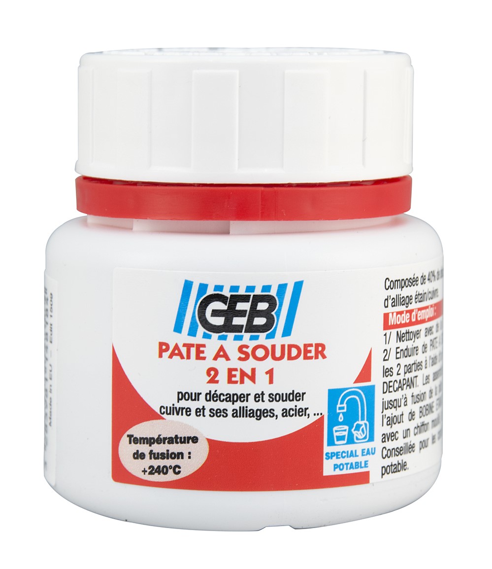 PATE A SOUDER 2 EN 1  POT 150G