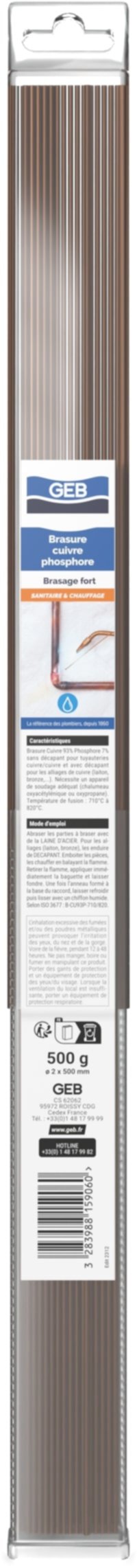 BRASURE CUIVRE / PHOSPHORE