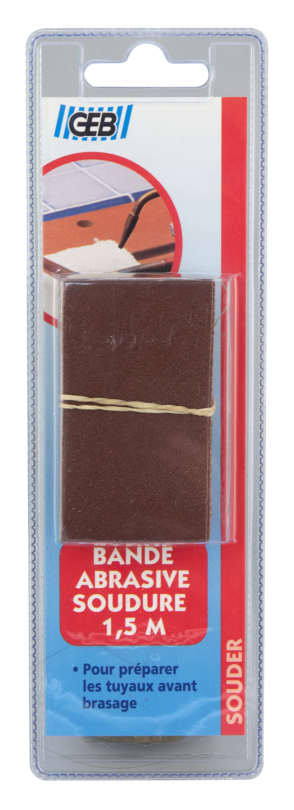 Bande abrasive soudure 1.5 mètres