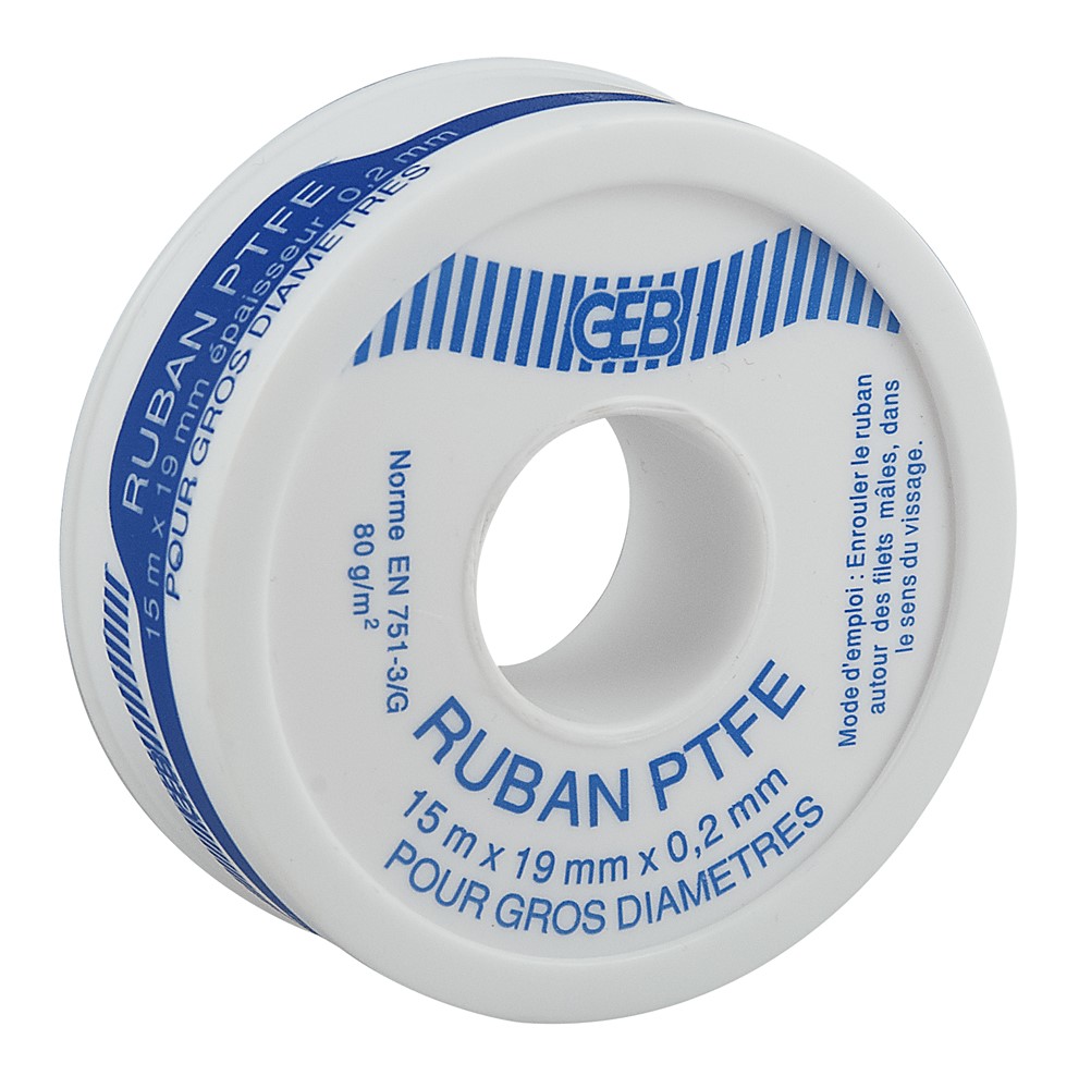 RUBAN PTFE GROS  DIAM. 19 MM 