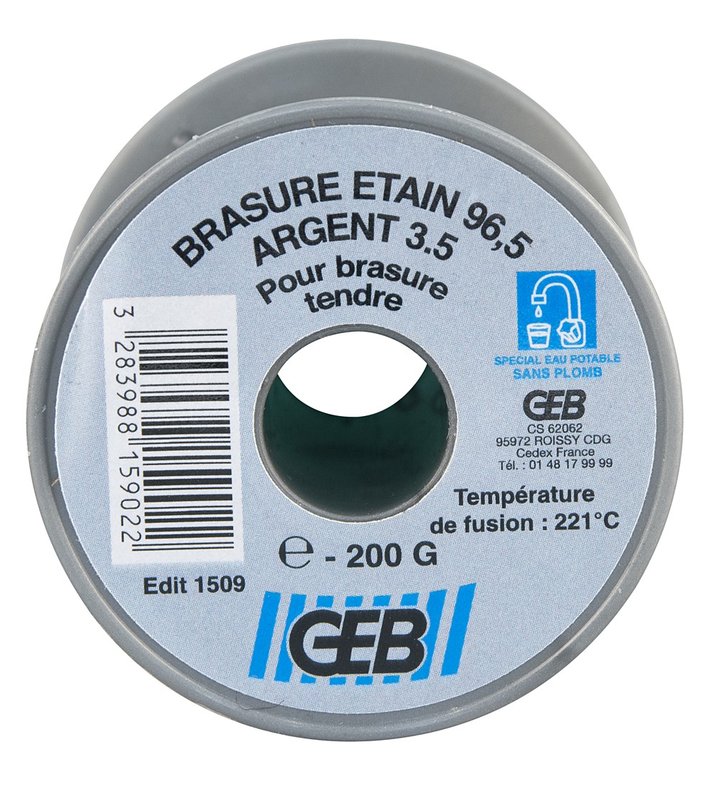 BOBINE ETAIN ARGENT 200 G 