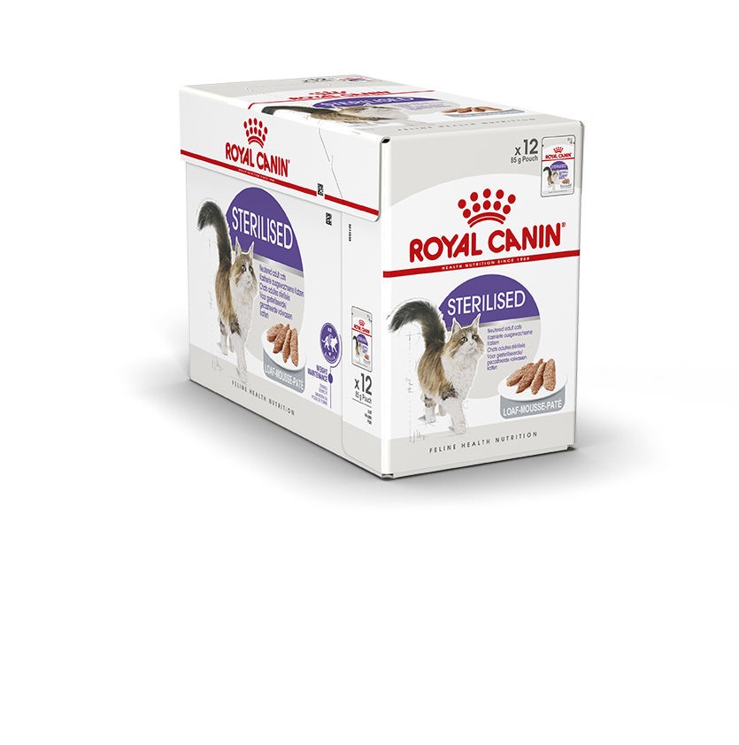 Pâtées chat sterilised mousse 12x85g - ROYAL CANIN