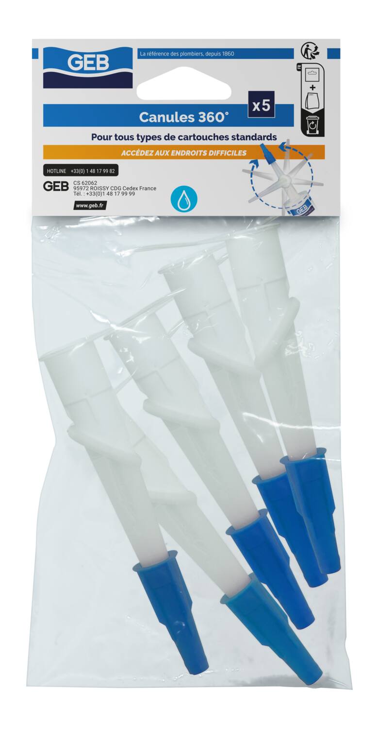 Canules orientales 360 degrés x 5 - GEB