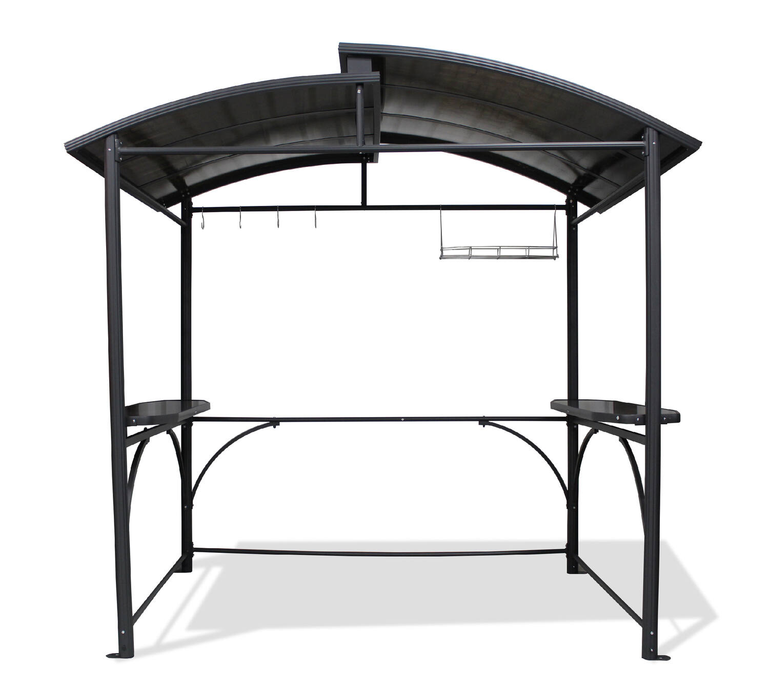 Abri barbecue 2,40x1,5m aluminium - DCB