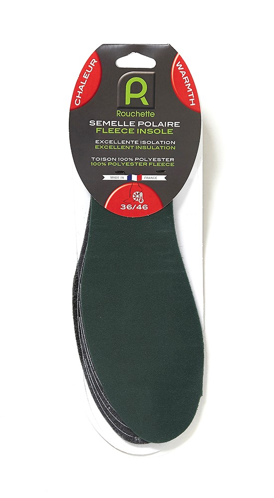Semelle Polaire Verte 36/46 - ROUCHETTE