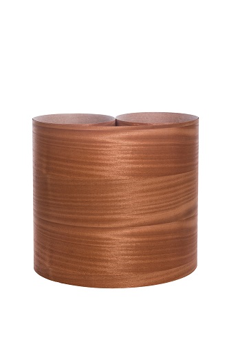 Bois décor, plaquage bois thermocollant 250 cm x 50 cm acajou - SPTD