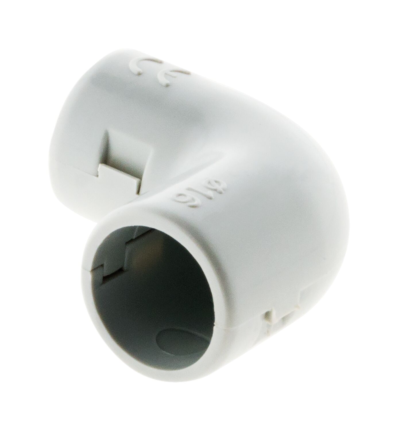 EQUERRE ZENITECH GRIS PVC D16MM X3