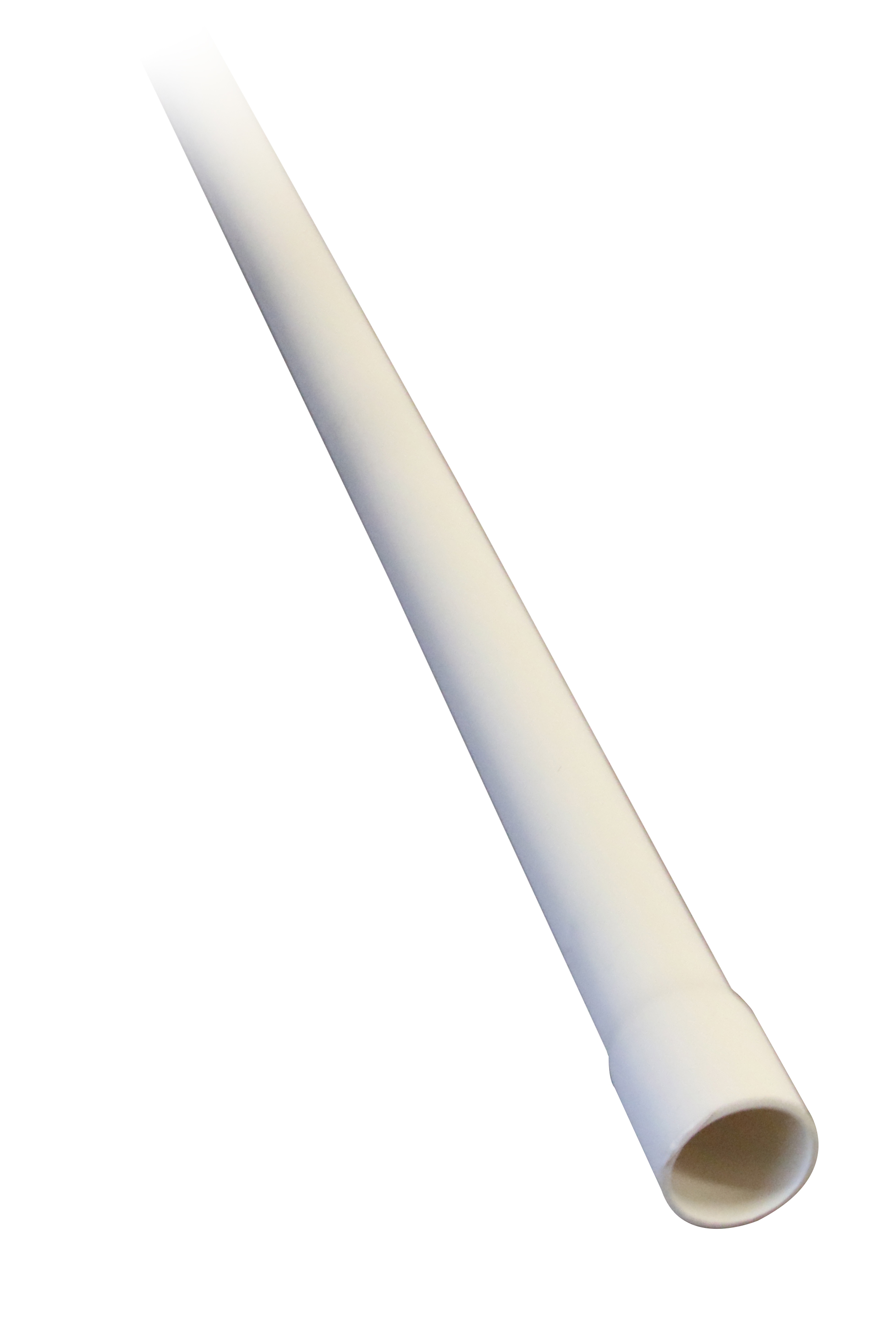 Tube IRL blanc d20 longueur 2m - PLASTO