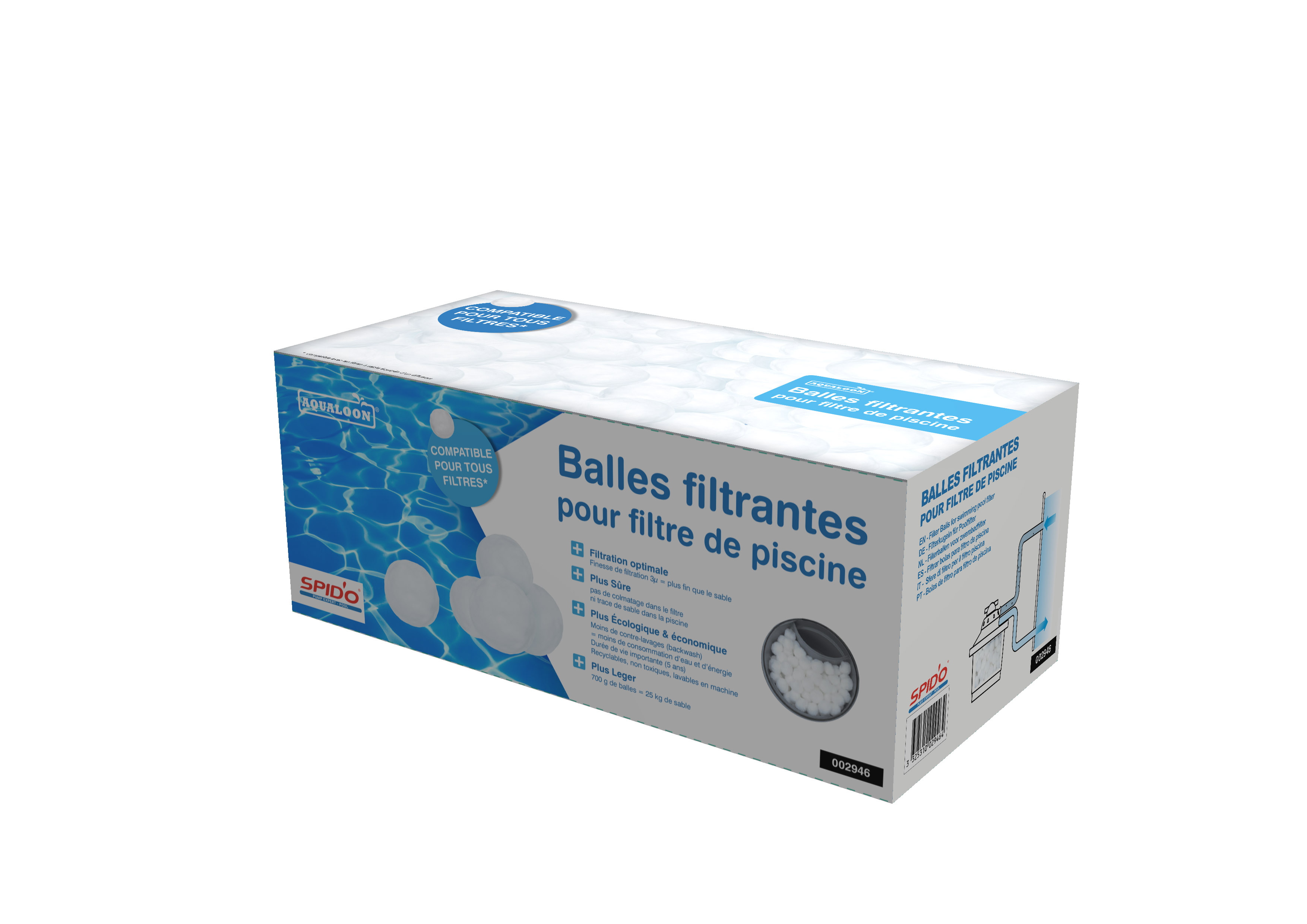 Aqualoon 700g (equiv.25kg sable)