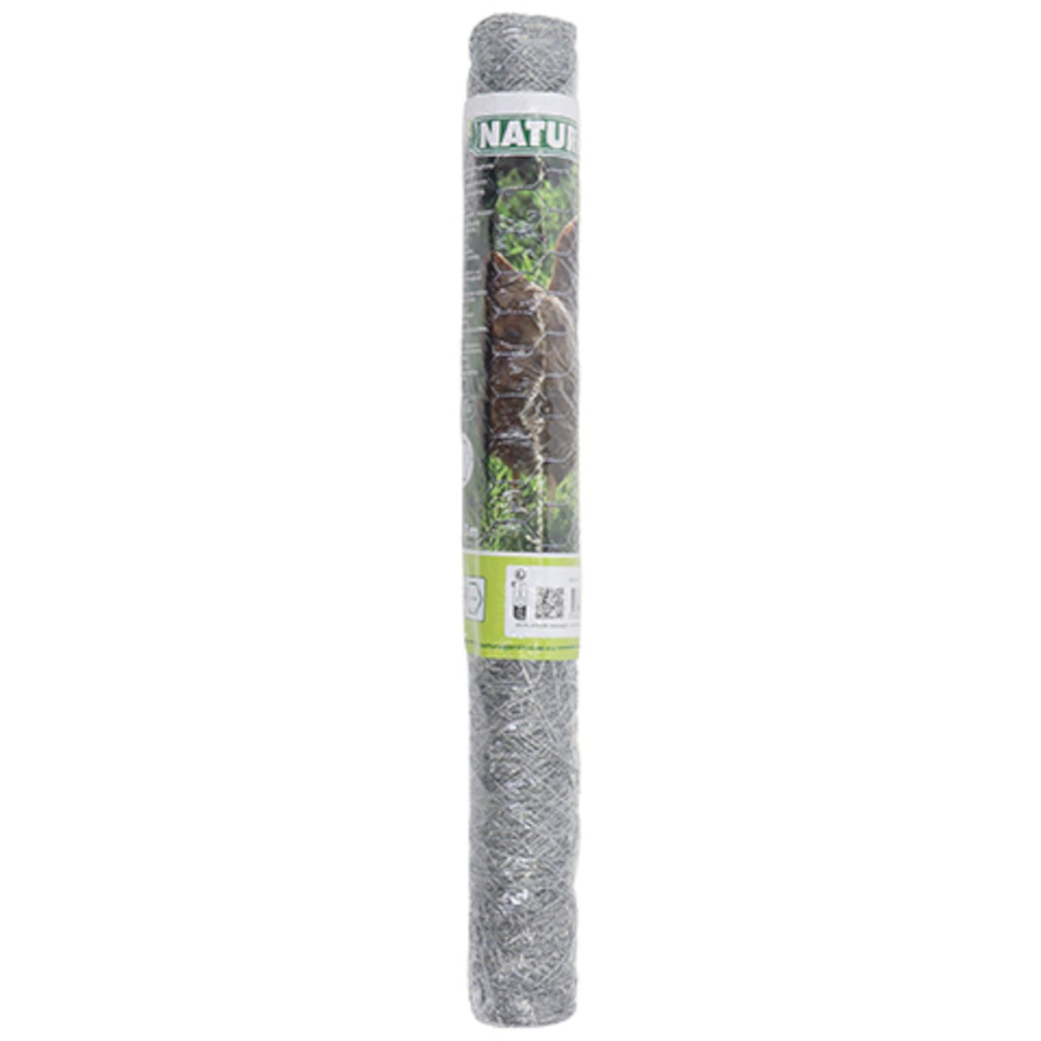 Grillage hexagonal acier galvanisé maille 40x40mm 0.5x3m - IDEAL GARDEN