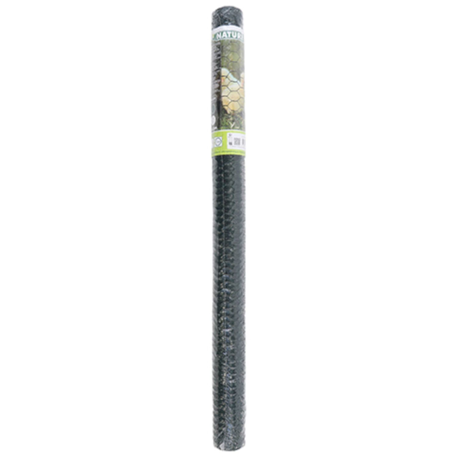 Grillage hexagonal acier plastifié vert maille 13x13mm 1x3m - IDEAL GARDEN