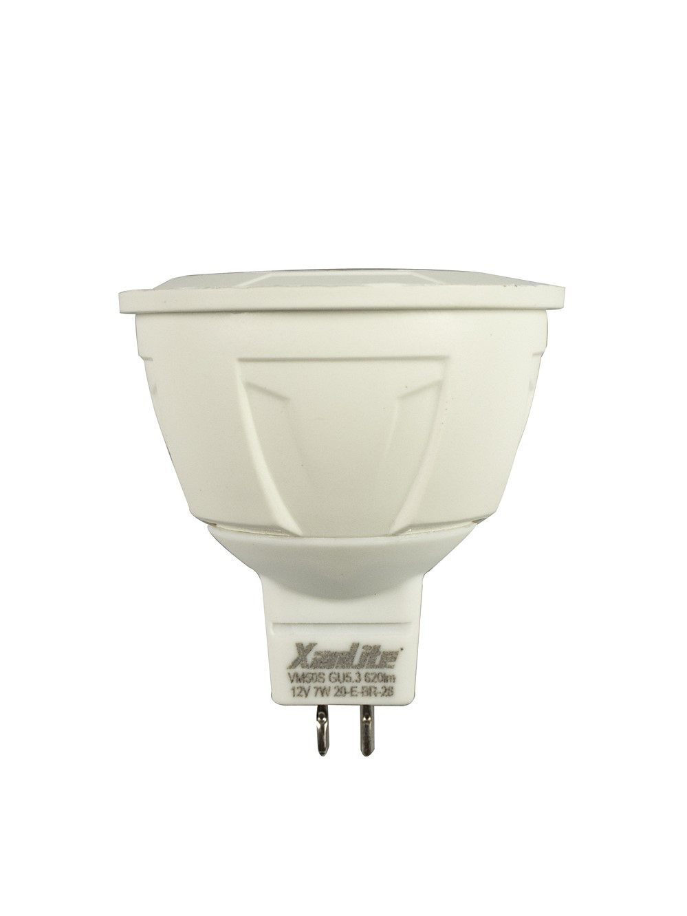 Ampoule led SMD transparent GU10 620lm 90° 7W blanc neutre - XANLITE