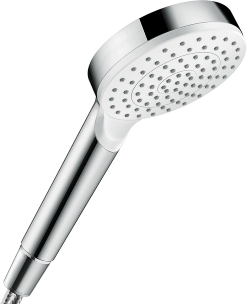 Douchette Crometta 1 jet Blanc/Chrome