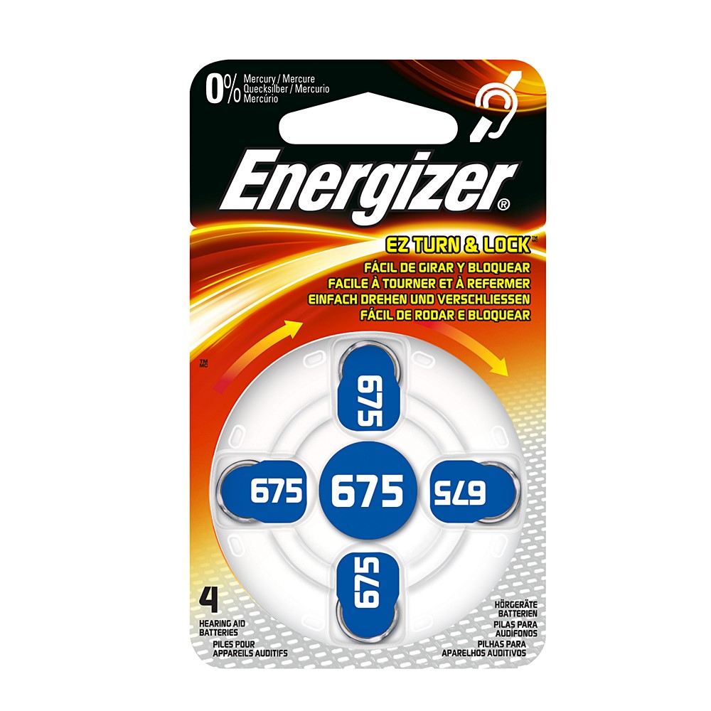 Piles Auditives PR44 1.4V X4 Energizer