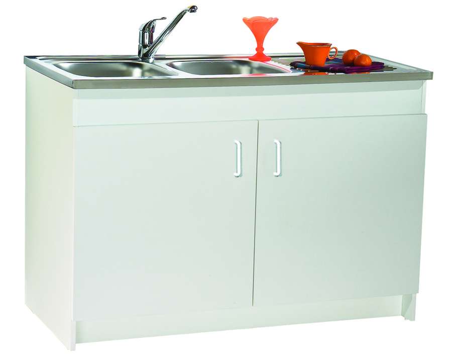 Meuble Sous Evier ORION 120 cm 2 portes
