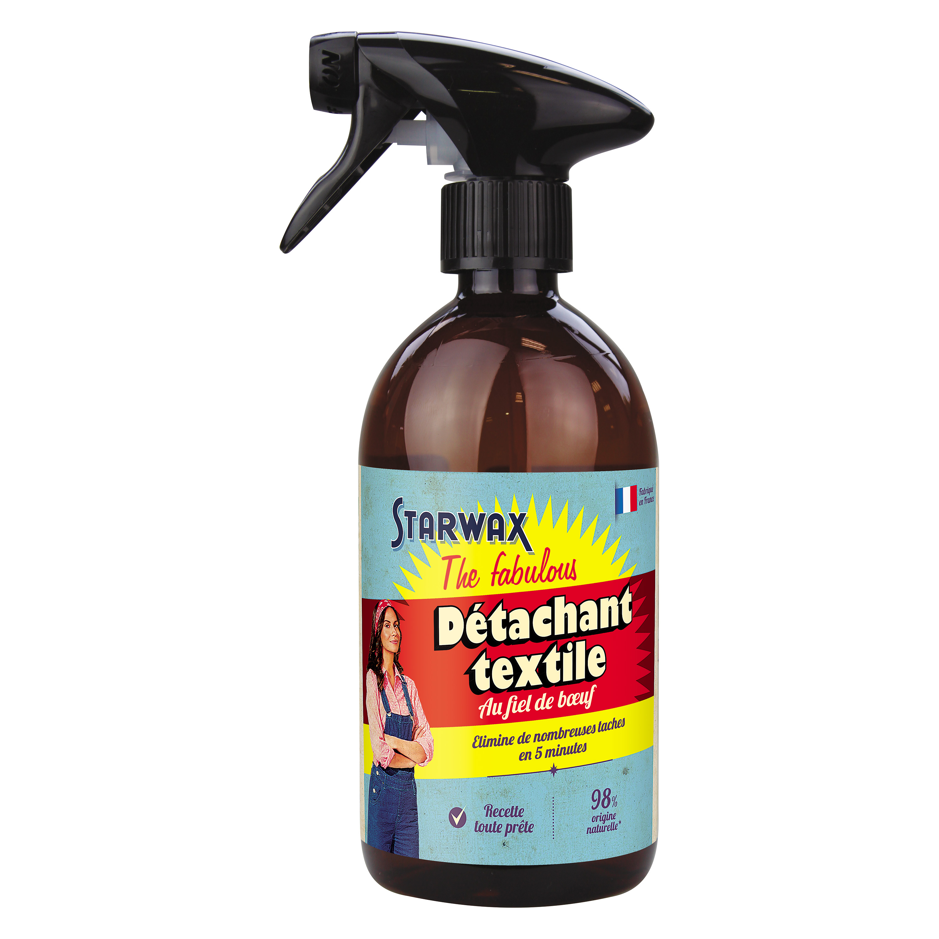 Détachant spray au fiel de bœuf 500ml - STARWAX THE FABULOUS