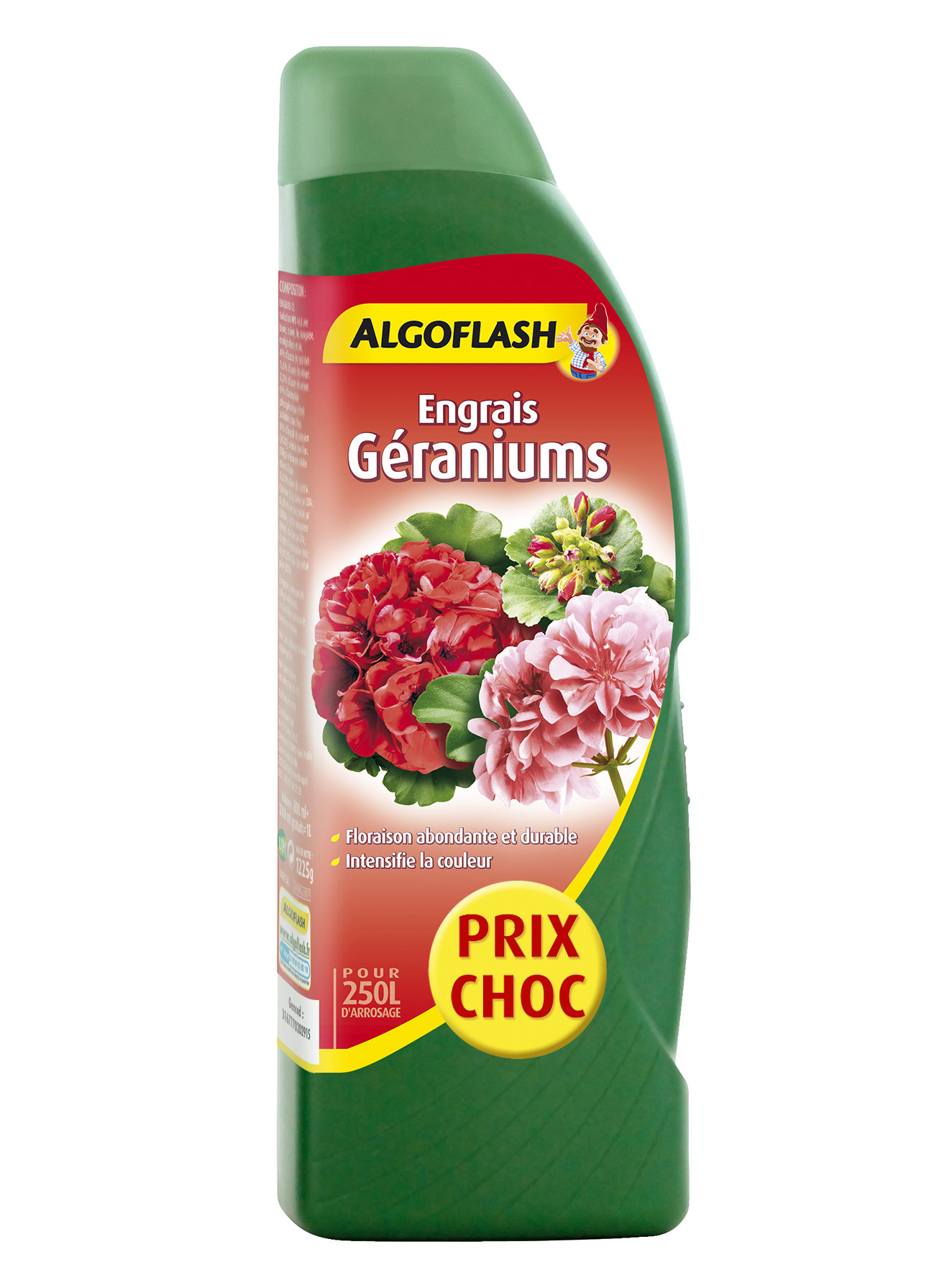 Engrais géraniums 1L - COMPO ALGOFLASH