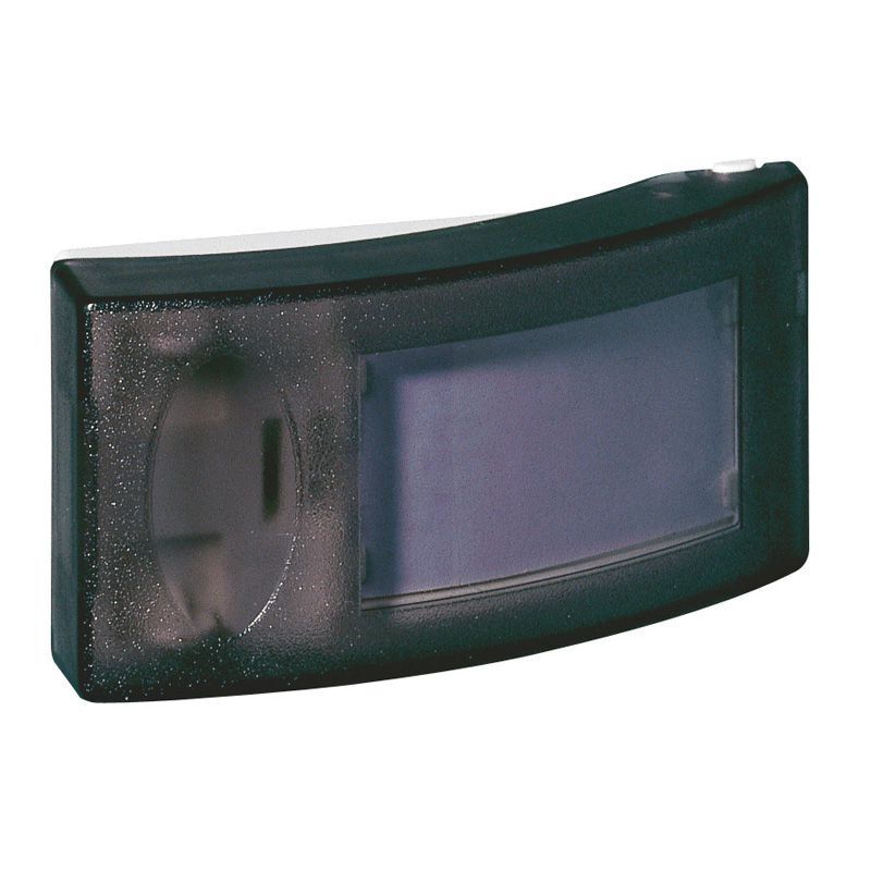Bouton-poussoir Horizontal pour Carillon Noir 24V
