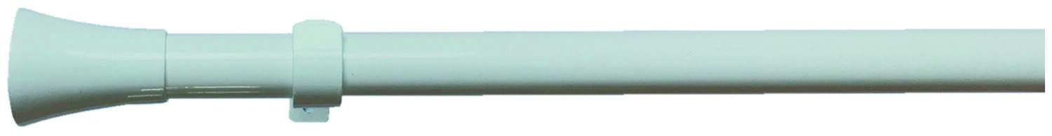 Barre Rideaux Extensible Joy Ø16-19mm 160-300cm Blanc Mat - INVENTIV