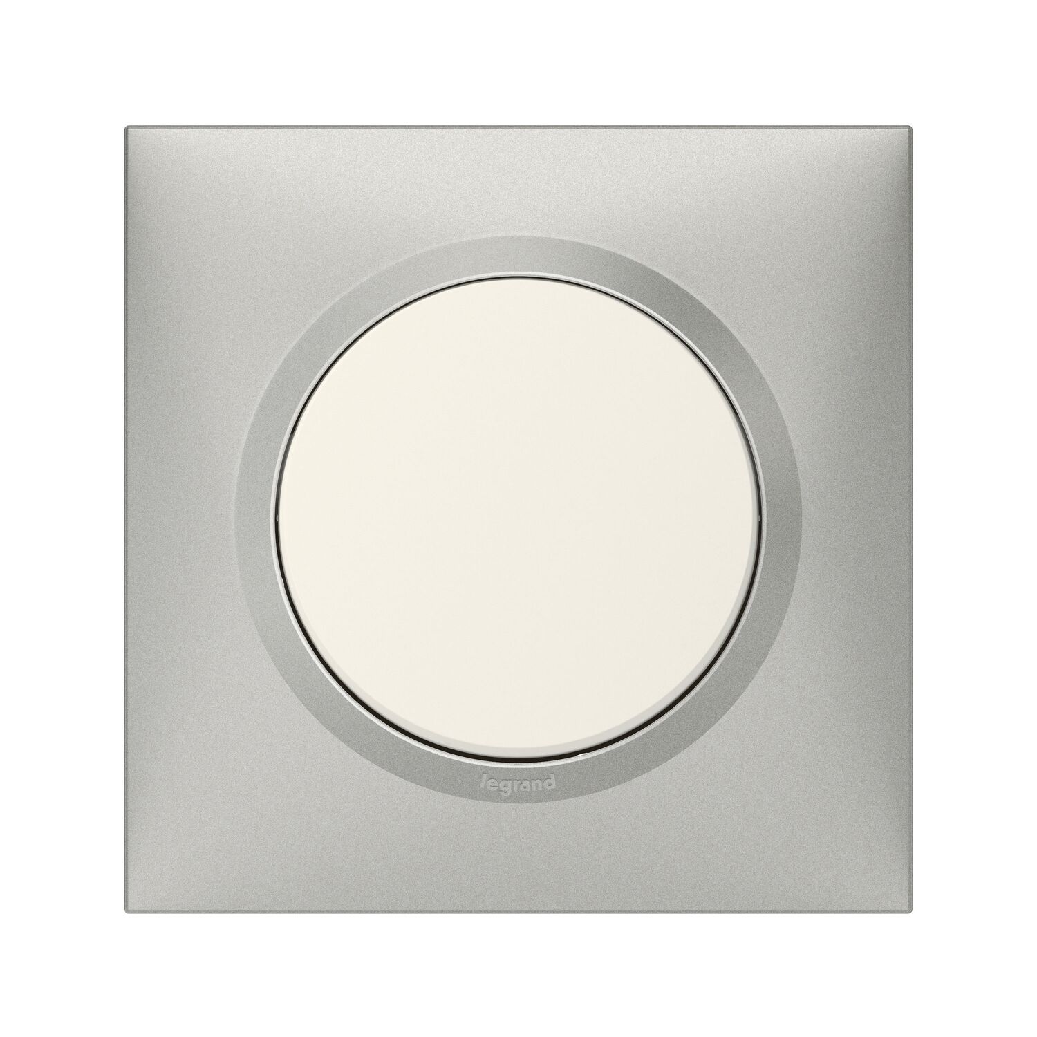 Plaque 1 poste aluminium dooxie - LEGRAND