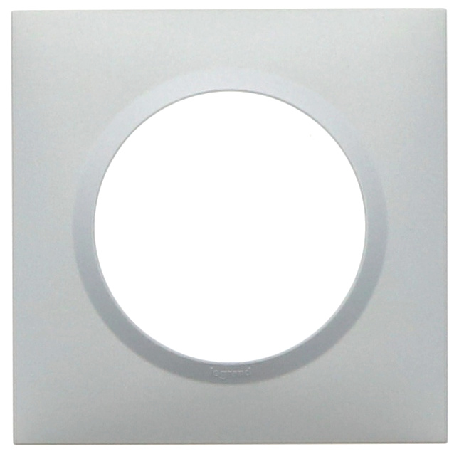 Plaque 1 poste aluminium dooxie - LEGRAND