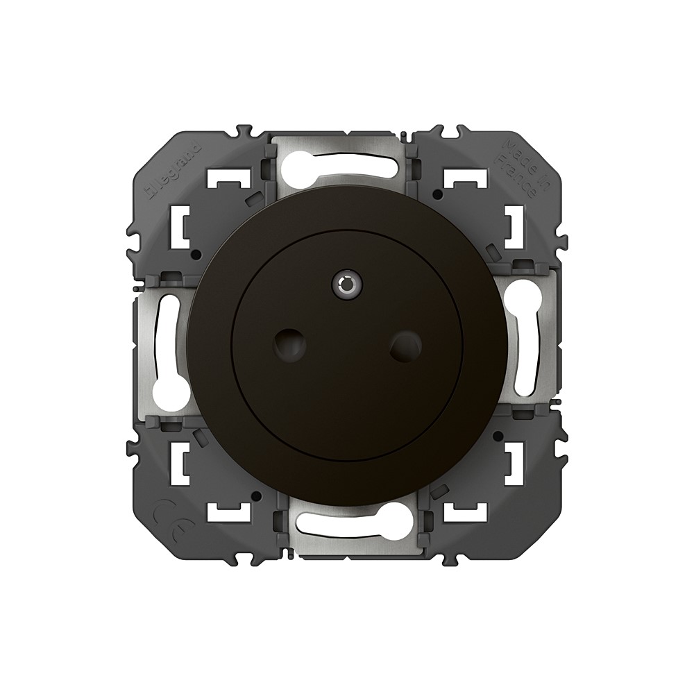 Prise 2P+T surface ba noir compo dooxie - LEGRAND