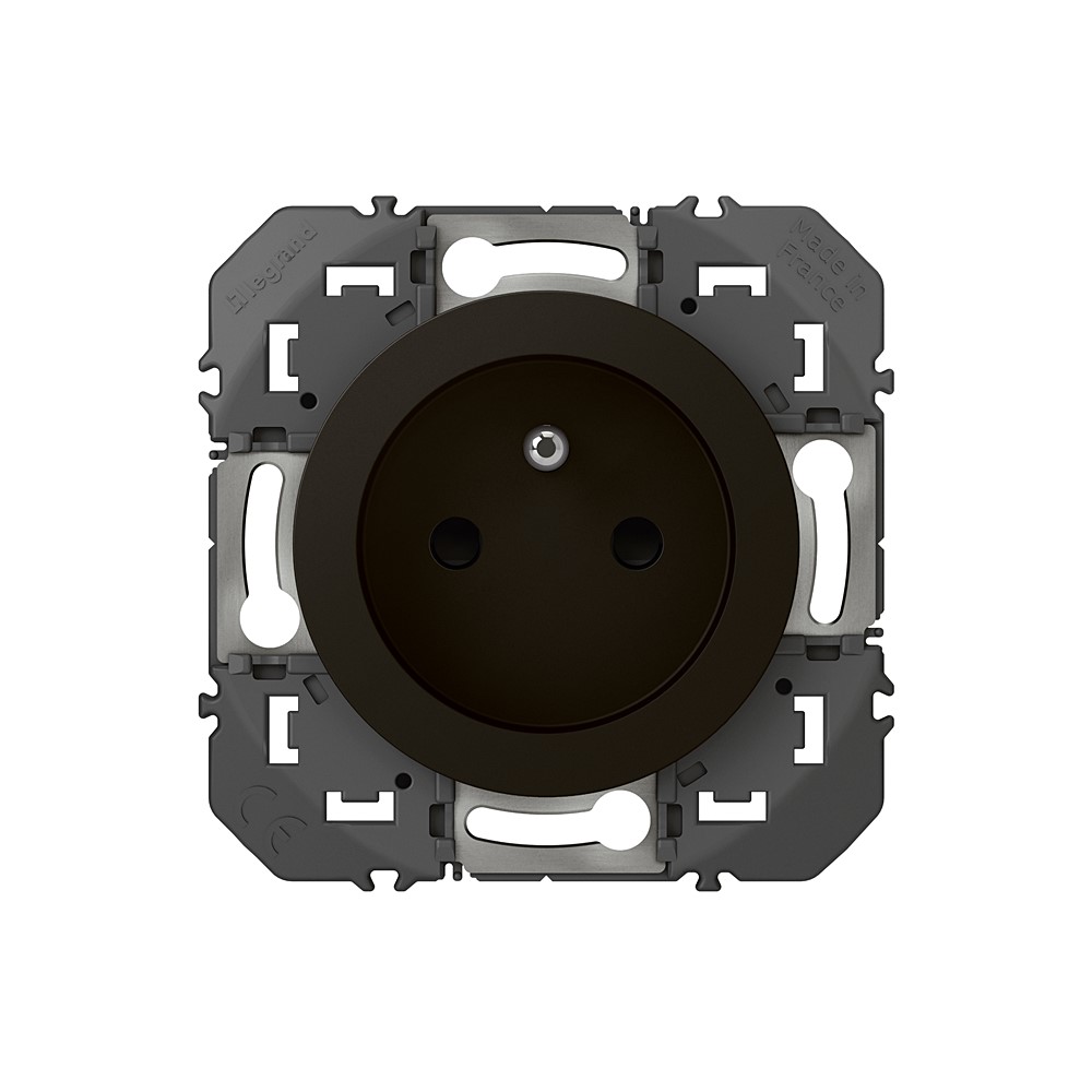 Prise 2P+T ba noir compose dooxie - LEGRAND