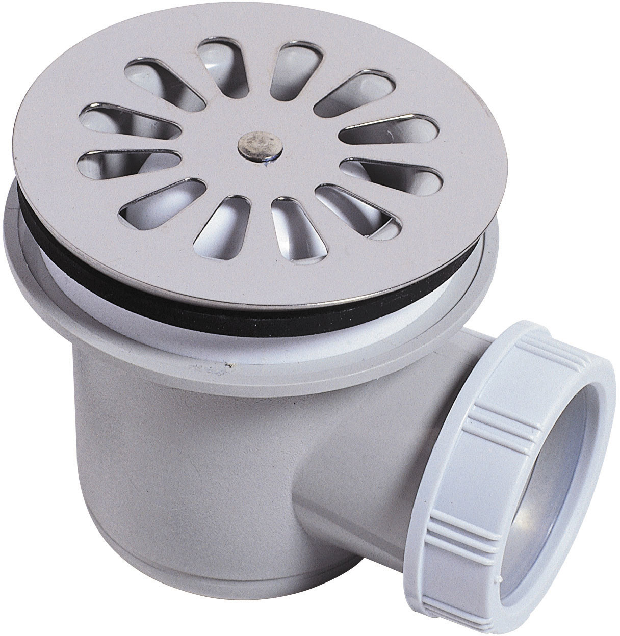 Bonde de douche Ø60 mm sortie horizontale - 1ER