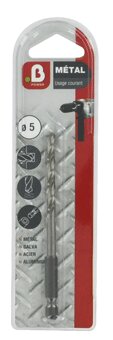 Foret métal hexagonale Ø4 mm - INVENTIV