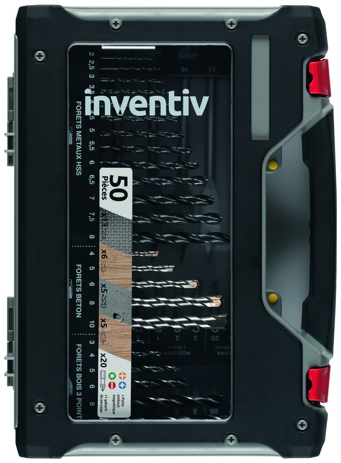 Coffret mixte 50 pièces - INVENTIV