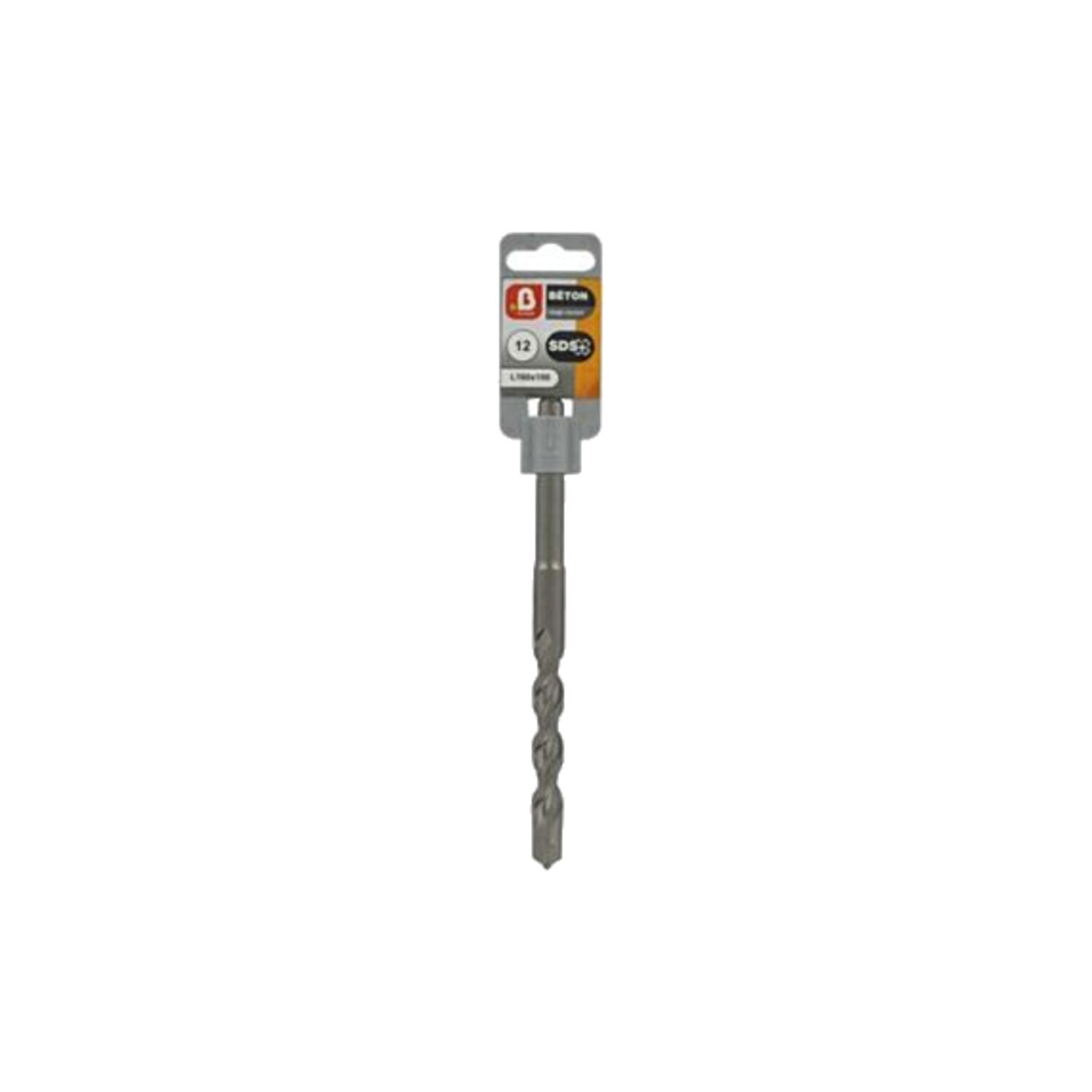 Foret béton SDS Ø14 L160 x 10 mm - INVENTIV