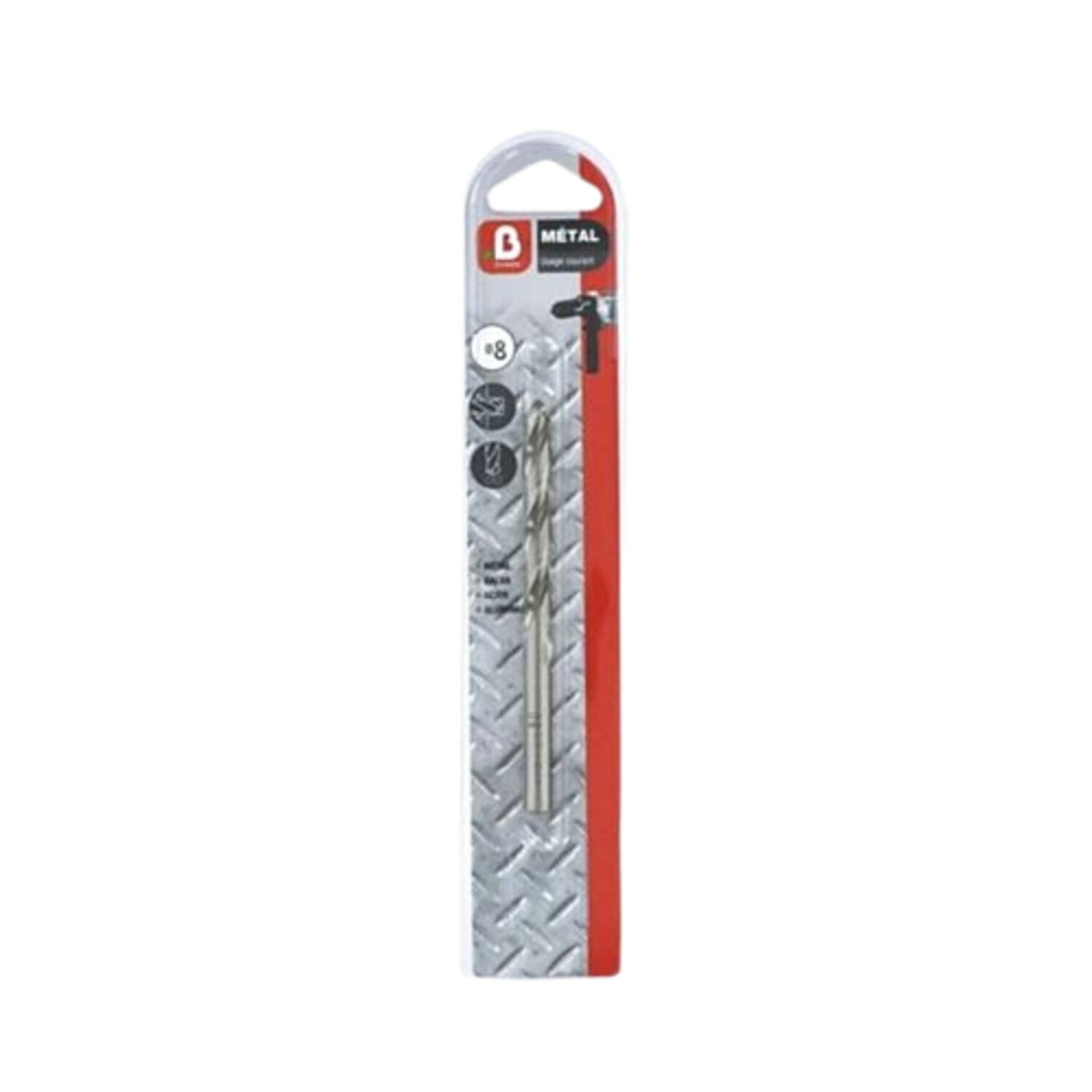 Foret métal Ø7 mm - INVENTIV