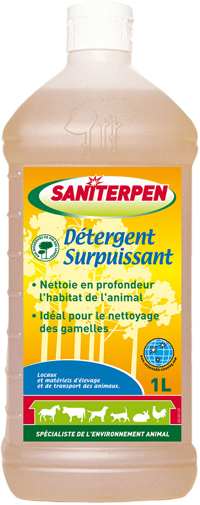 Saniterpen détergent surpuissant