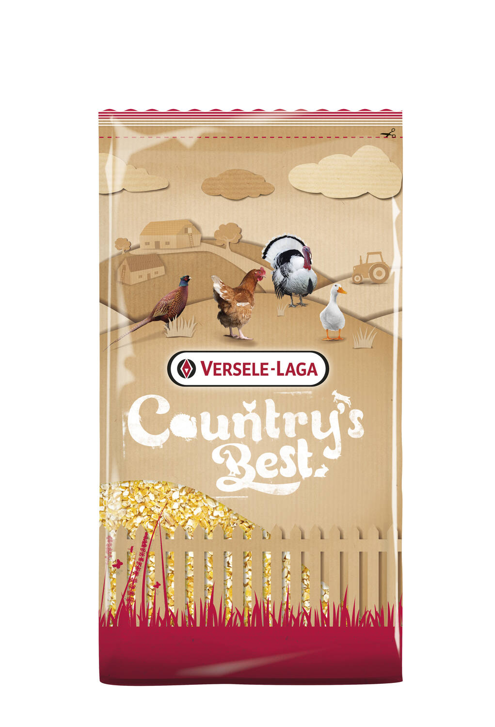 Alimentation animaux basse-cour Maïs concassé 4kg - COUNTRY'S BEST