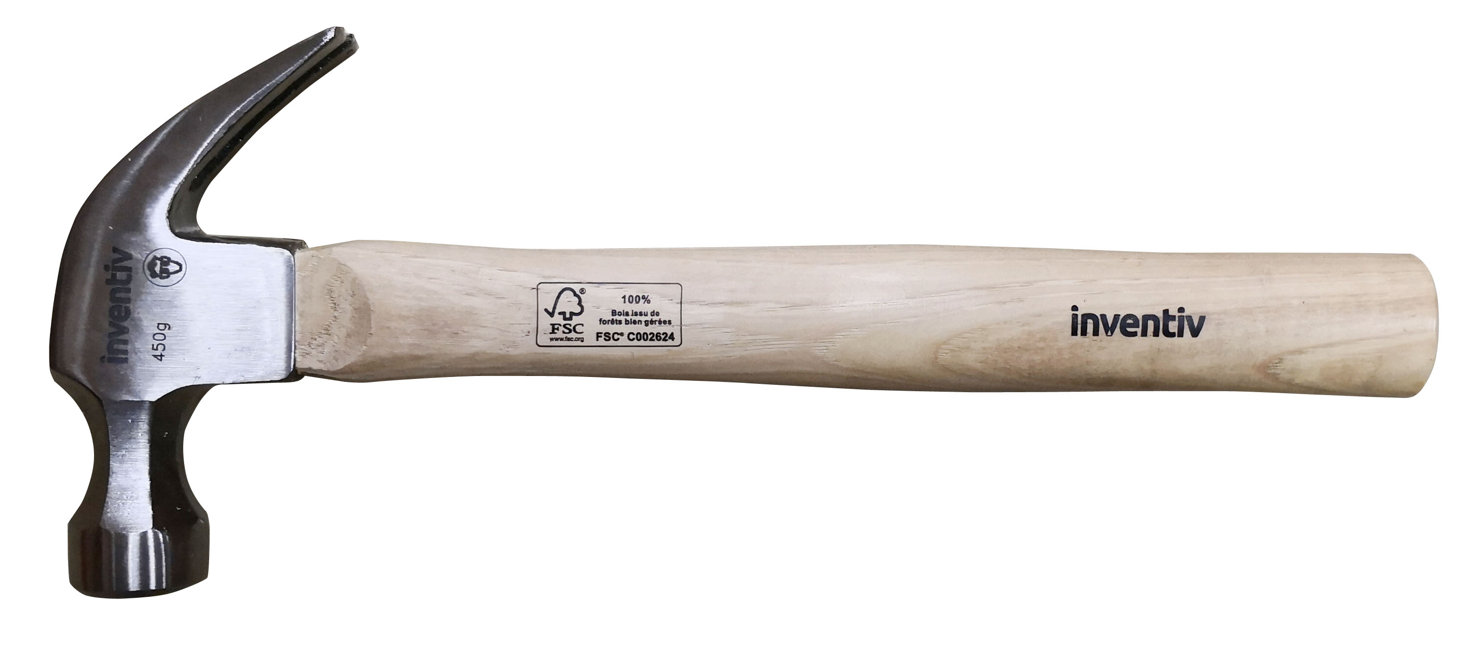 Marteau arrache clous en bois - INVENTIV