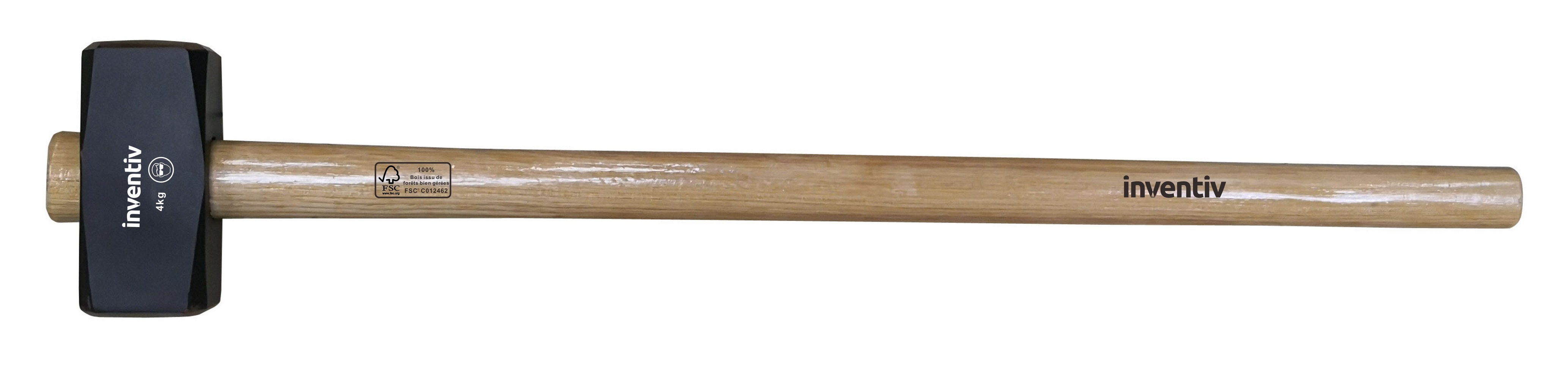 Masse couple bois 4 kg - INVENTIV