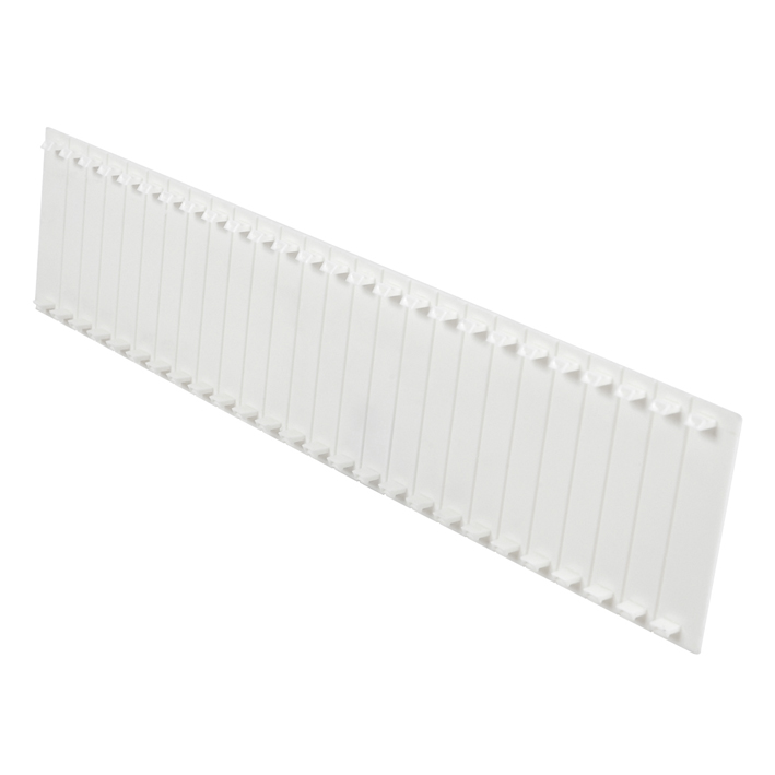Obturateur 13 pièces encastrables pour tableau électrique blanc - DEBFLEX