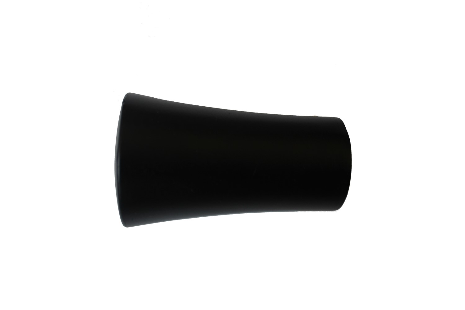 2 Embouts Barre Rideaux Pommeau Ø28mm Noir Mat - INVENTIV