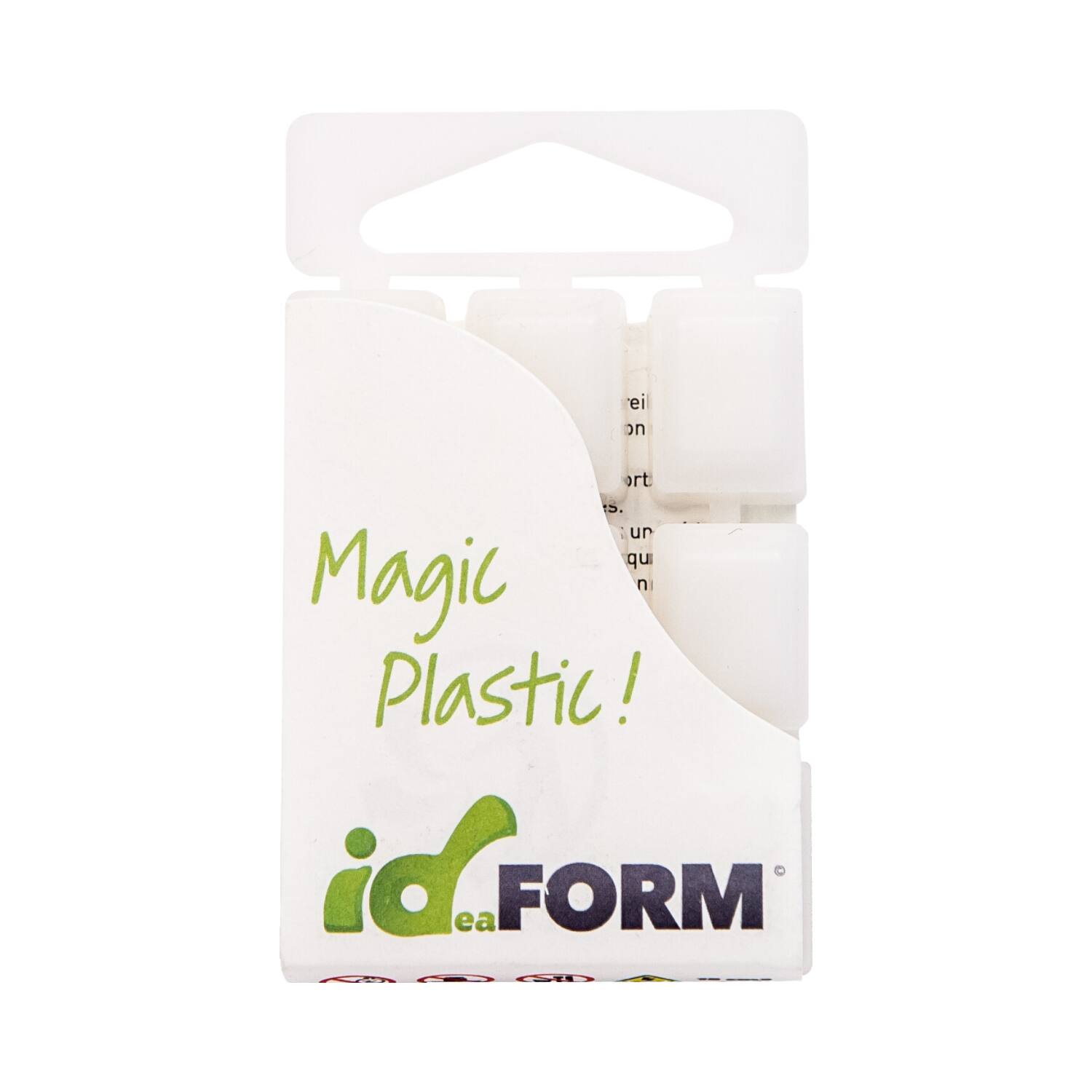 Tablette plastique thermoformable 20 cm3 blanc - ID-FORM