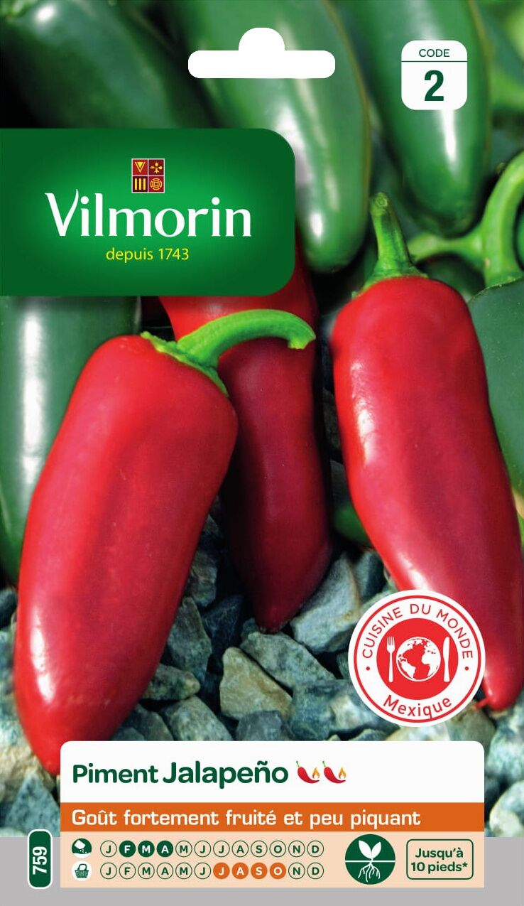Graines Piment Jalapeño - VILMORIN