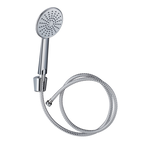 Combiné trio joy 1 jet flexible pvc soft blanc 1m50