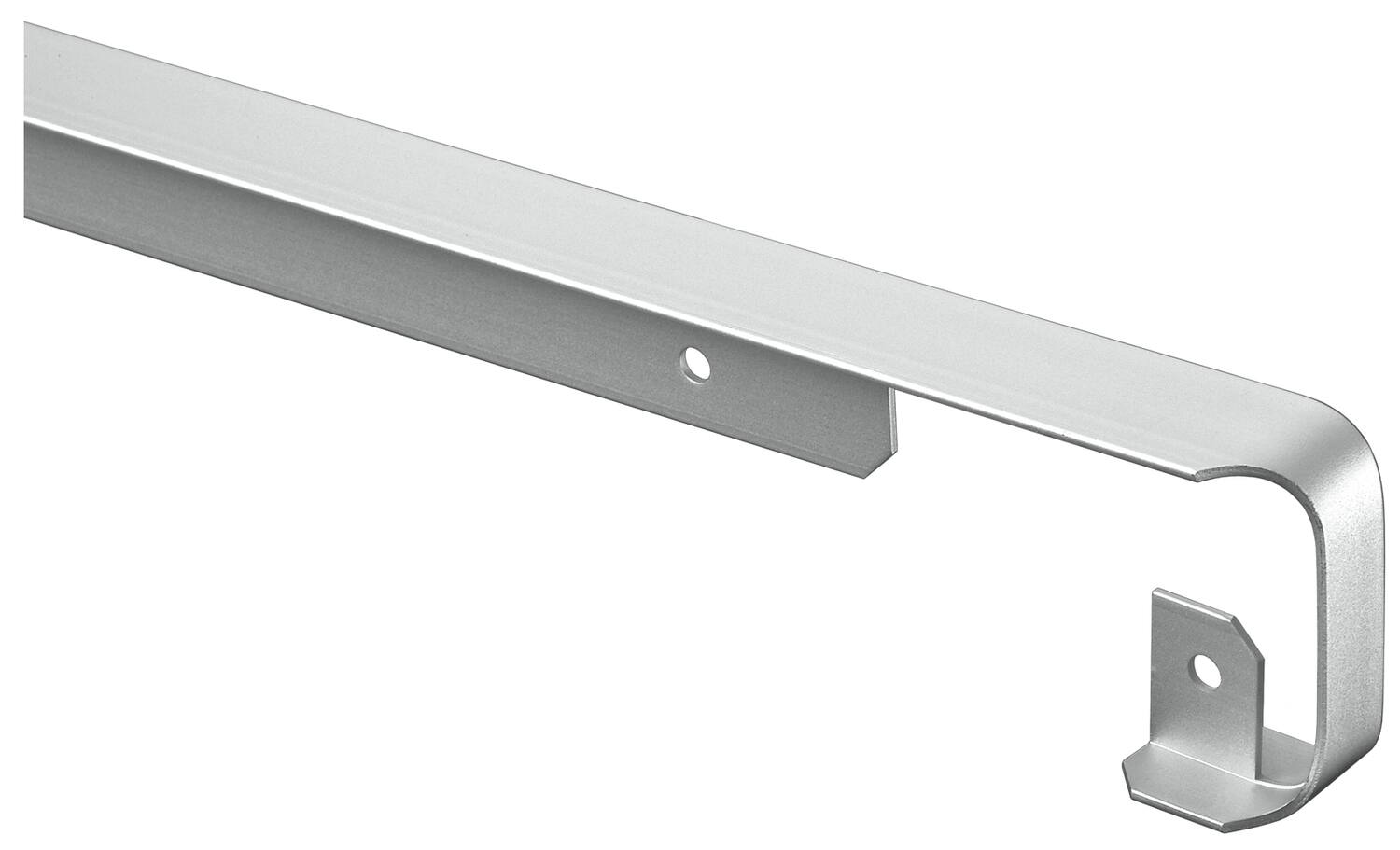 Profil alu jonction d'angle plan de travail 28mm bords droit